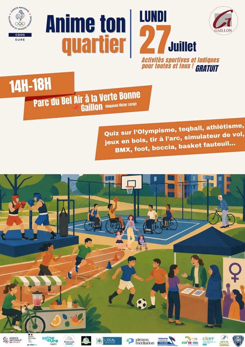 Anime ton quartier à Gaillon