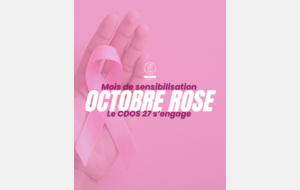 Mois de sensibilisation : Octobre rose