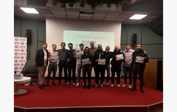 Remise des diplômes d'Isabelle, coach en insertion par le sport