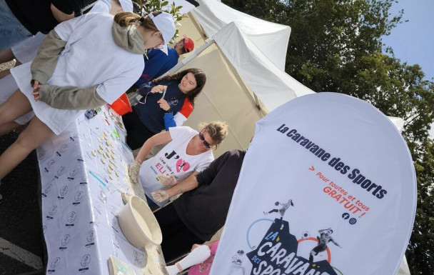 Passage de la Flamme Olympique Val de Reuil / Vernon 